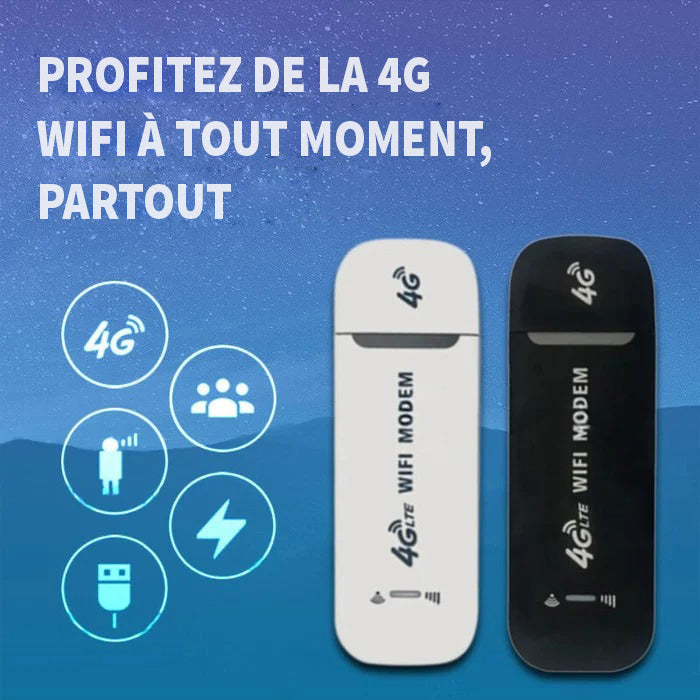 Modem USB 4G Sans fil (PROMOTION -50%)