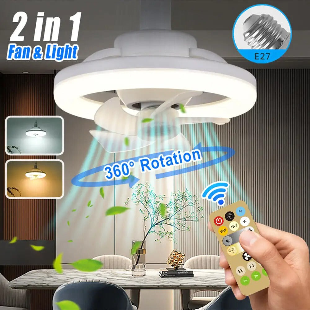Ventilateurs de Plafond avec Lumières 48W (PROMOTION -40%)
