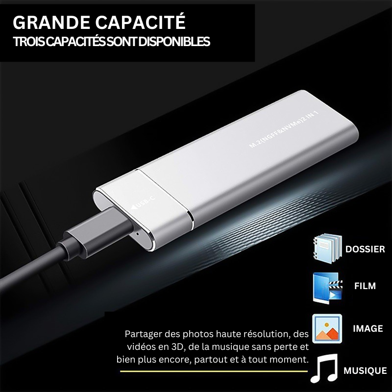 Disque Dur Externe SSD Mobile 1TB