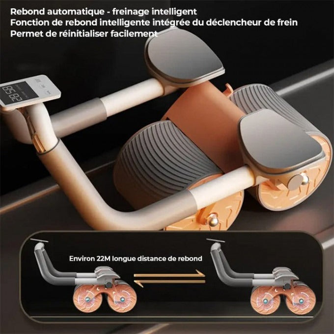 Roue à roulettes Plank Ab pour Core Trainer (PROMO -40%)