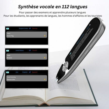Stylo Scanner, Traducteur Vocal Et Textuel (PROMOTION -50%)