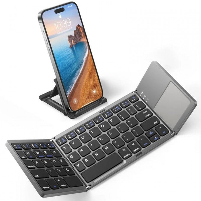 Clavier Bluetooth pliable avec pavé tactile (PROMOTION -40%)